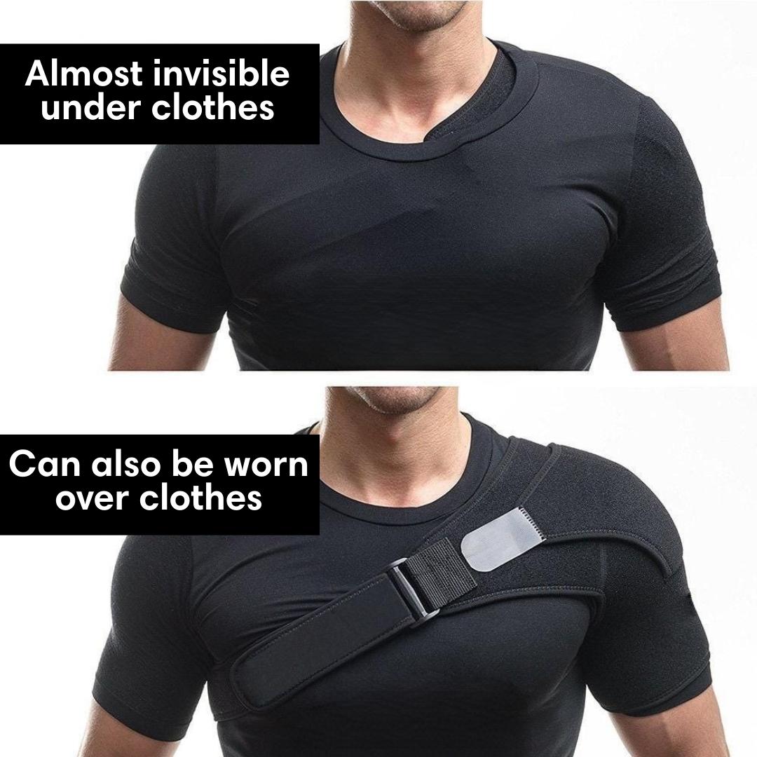https://www.kinetixgear.com/cdn/shop/files/Almost_invisible_under_clothes_ef5c00f0-22aa-4d79-8b21-a4a226b5938c.jpg?v=1666377228&width=1500 Kinetix Compression Shoulder Brace